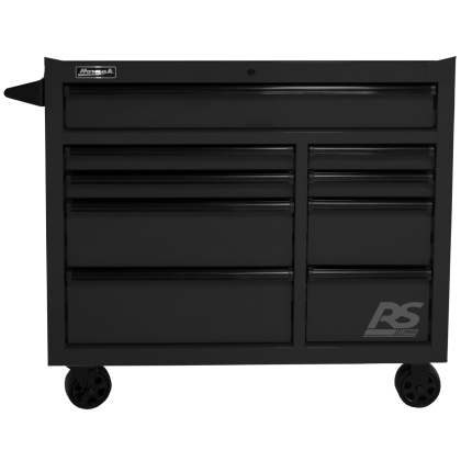 Black Roller Cabinet